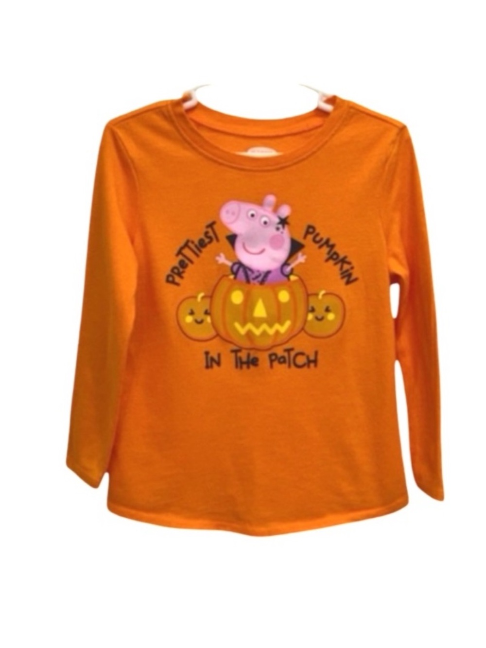 Old Navy Peppa Pig Long Sleeve Shirt Prettiest Pumpkin in the Patch